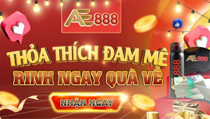 AE888 là nhà cái uy tín top đầu châu Á mang đến nhiều trải nghiệm thú vị cho người chơi với trò chơi đa dạng và nhiều phần thưởng hấp dẫn.